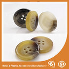 China OEM Round clear 4 hole plastic button for garment accessories Eco-friendly distributor