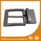 Nickel Roller / Nickel Satin Reversible Belt Buckle Gunmetal Belt Buckle RE-016 supplier