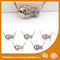 Gold Plated Ladies Jewelry Sets Fish Shape Bracelet Earring Necklace Set supplier