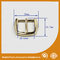 Gold Metal Pin Buckle 25X34.7X38MM OEM Fashion Handbag Buckle Zinc Material supplier