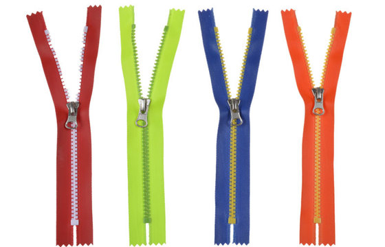 China No. 5 Plastic Stick TPU Water Proof Zipper For Outdoor Apparel , Diving Suit supplier