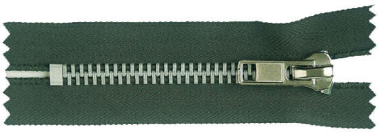 China No.5 Close-End Brass Teeth  Luggage  Zipper  With Auto Lock Slider supplier