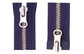Customized 5# Metal Zipper Auto Lock Slider For Skiwears Of Pockets , Jacket supplier