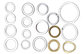 O-ring Handbag Accessories Nickle , Plating Wire D Shape Buckle Bags supplier