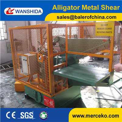 China 800mm blade length Q43-800 small Guarding hydrauic alligator shear to cut round and square bar supplier