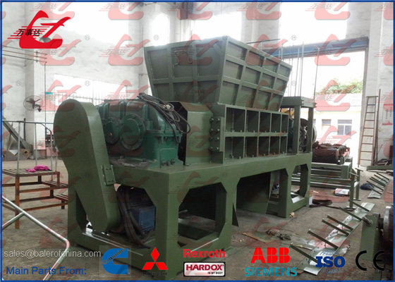 China Scrap Metal Shredder Scrap Vehicles Shredder Automatic Feeding PLC Control supplier