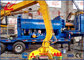 Mobile Metal Baler Logger Hydraulic Scrap Steel Baling Press With Trailer Remote Control supplier