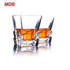 Classical square iceberg beautiful whisky glass set cup for bar and hotel