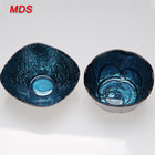 Stocked casual dinnerware plated blue discount glass bowl set