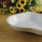 Professional factory creative heart shaped porcelain snack tray cold dish