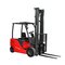 seated 4 wheels  electric forklift with 5 tons load capacity supplier