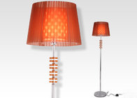 China Orange Funky Contemporary Decorative Floor Lamps / Unique Floor Light distributor