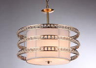 Best 220V Housing Estates PVC Covering Modern Pendant Lamp French Gold for sale