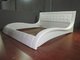 2016 whole sale modern good price PU leather bed made in white PU leather