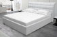LUXURY Italian Designer PU Leather Bed Frame in King Queen Sizes made in MDF frame