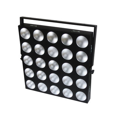 China 25pcs 10w Matrix Led Disco Lights With Black Cold Rolled Steel Housing supplier