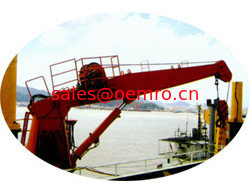 China Hydraulic provisions crane offshore marine crane supplier supplier