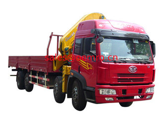 China 1T 16T folded arm lorry-mounted crane truck crane sell supplier