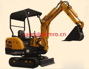 China Yuchai mini excavator YC13-8 YC15-8 orchard ditch digger hot sell export supplier