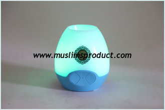 China Factory supply Wireless Audio led quran speaker with Bluetooth LED Colorful Lamp , digital quran with urdu translation supplier