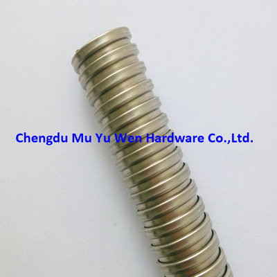 1/2" bare stainless steel 304 electrical flexible conduit for cable protection