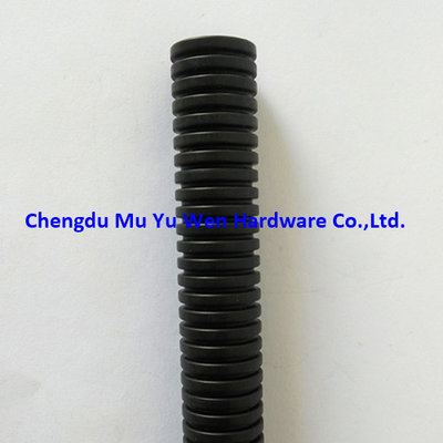 Black PP flame retardant flexible corrugated pipe from AD7.0 to AD105.0
