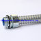1/2" and NPT thread water tight zinc alloy straight fitting manufactured in China