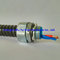 G3/4" liquid tight straight zinc die cast conduit connector with insulated throat