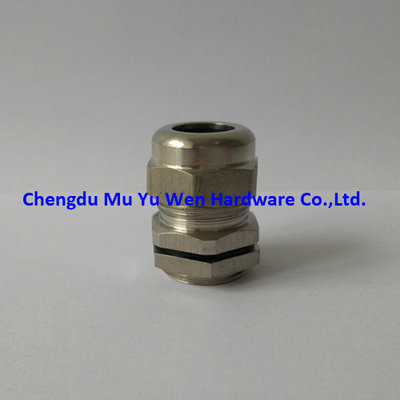 Stainless steel 304/316 water tight cable gland/adaptor with ISO metric thread