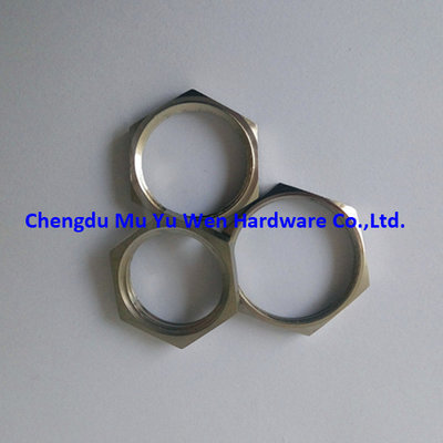 Factory supply high quality stainless steel 304 hexagonal lock nut ISO metric thread