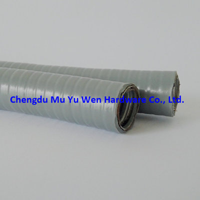 3/8" UL 360 type liquid tight flexible galvanized steel conduit with PVC coating and copper grounding wire