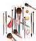 OEM high quality wood handle full professional makeup brush set manufacturer supplier