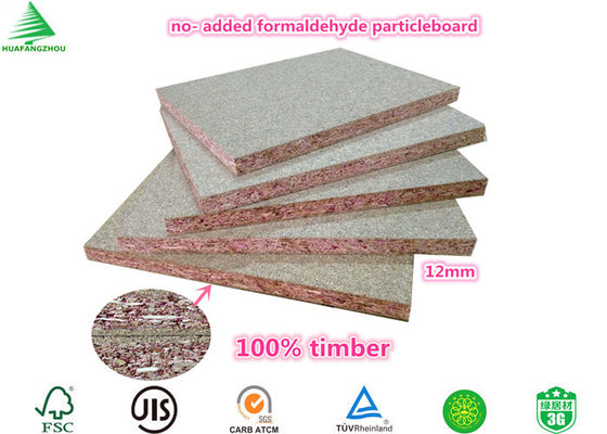 12mm FSC certified furniture grade wholesale plain NAF particleboard