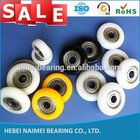 Carbon steel bearing with plastic covered pulley 604ZZ 605ZZ 606ZZ 608ZZ 625ZZ 626ZZ 695ZZ 696ZZ