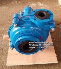 China 30 Years Factory Rubber lined R33 Corrosion  resistance  4/3 C-AH Horizontal Slurry Pump supplier