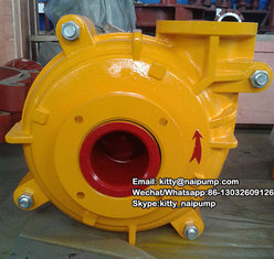 China 8/6 E -AH Metal Liner  Motor Drive Horizontal Slurry Pump Price supplier