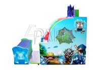 220V 550W Amusement Game Machines / Carnival Double Player Shooting Water Arcade Game Equipment