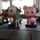 customize size mascot animal sculpture as decoration statue in enterprise/garden/ hall/ company