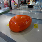 customize size fiberglass chair as decoration statue in plaza hall or supermarket