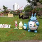life size comic  theme cartoon statue totoro character statue for garden/ plaza/ shopping mall deco