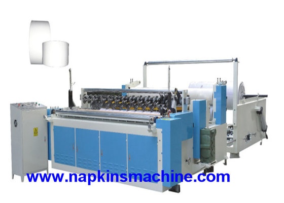 China High Speed Tissue Jumbo Roll Slitting Machine / Paper Slitter Rewinder Machine supplier