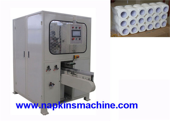China Full Automatic Log Saw Cutting Machine / Toilet Tissue Paper Roll Cutter Machine supplier