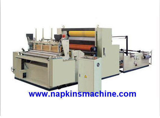 China Full Automatic Toilet Paper Making Machine , Jumbo Roll Toilet Tissue Machine supplier
