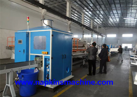 China Cube Box Packing Facial Tissue Processing Machine For Producing Tissue Paper supplier