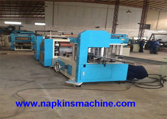 China Full Automatic Two Color Printing Tissue Paper Making Machines 3000 Sheets / Min supplier