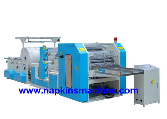 China Color Printing 1/4 1/6 1/8 Paper Napkin Machine , Napkin Folder Machine supplier