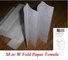 Vacuum Absorbing M Fold Paper Towel Printing Machine , PLC Computer Controller supplier