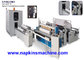 Single Roll Toilet Paper Roll Making Machine Production Line 380V 50Hz , 3 PH supplier