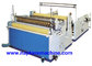 Nonwoven Paper Roll / Jumbo Roll Slitting Machine To Rewind And Slit Toilet Paper supplier