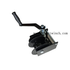 China Steel A3 Black Worm Gear Winch Without Strap and Cable For Sale supplier
